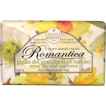 Mýdlo Nesti Dante - Romantica Královská lilie a narcis, 250g