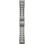 GARMIN Hodinkový pásek Garmin Quickfit 26 NO SIZE ŠEDÁ