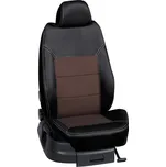 Autopotahy Volkswagen TOURAN / TOURAN /10.2010-09.2015, Touran (7 míst), KOŽENKA > OR 0401 (OR 0401 / Černý koženkový bok)