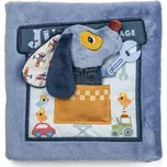 Lilliputiens - textilní knížka - pejsek Jules v garáži