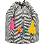 Jednokomorový Batoh pro předškoláky Depesche pro dívky, bílý a černý