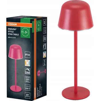 Venkovní osvětlení Solární Zahradní Lampa LED Stojací Dekorativní 2.5W 200lm CCT IP54 Endura