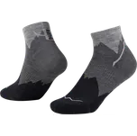 Ponožky BUFF MERINO LIGHTWEIGHT QUARTER SOCKS bu137792-999 Velikost 36-38