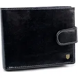 Peněženka Rovicky , přírodní lícová kůže, černá - muž