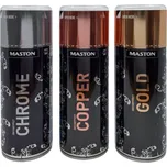 Barva dekorativní v spreji, zlatá, MASTON DECOEFFECT GOLD, 400ml