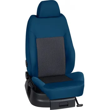 Potah sedadla Autopotahy Ford C-MAX / 2016, 5 dveří, TREND PLUS, STANDARD > OR 0429 (OR 0429 / Modrý bok)