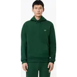 Lacoste Pánská Mikina Organic Cotton Green XL