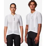 VAN RYSEL Unisex dres na silniční cyklistiku s krátkým rukávem prodyšný RCR-R 2 Ultralight S BÍLÁ|ČERNÁ