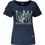 Dámské tričko KIXMI RIANNA TMAVĚ MODRÁ velikost: L