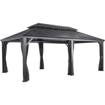 Zahradní stavba Zahradní altán – Messina 1220 (antracit)