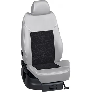 Potah sedadla Autopotahy Volkswagen TOURAN / TOURAN /10.2010-09.2015, Touran (5 míst), KOŽENKA > OR 0231 (OR 0231 / Šedý koženkový bok)