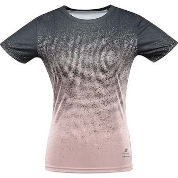 Dámské tričko Dámské rychleschnoucí triko Alpine Pro QUATRA - světle růžová / XL