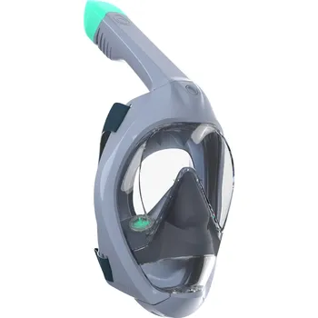 Vodní sport DECATHLON Šnorchlovací maska Easybreath 900 ML MODRÁ