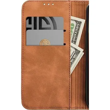 Pouzdro na mobilní telefon Smart Case Pouzdro Smart Tender pro Samsung Galaxy S23 Ultra hnědé