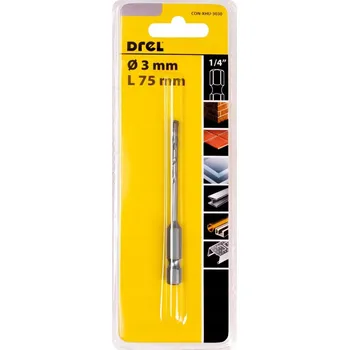 Vrták Vrták Quick Change Hex 3 mm +