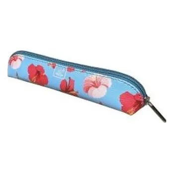 Set školních potřeb Piórnik mini Hibiskus w Jeansie