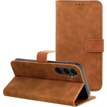 Pouzdro na mobilní telefon Smart Case Pouzdro Smart Tender pro Samsung Galaxy S24 hnědé