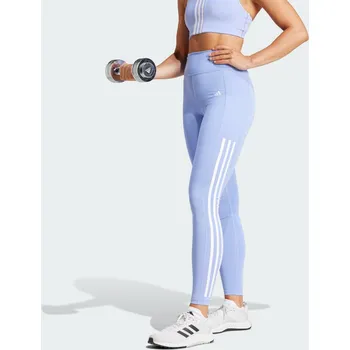Dámské legíny ADIDAS Legíny Optime 3-Stripes Full-Length S MODRÁ