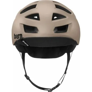 Chránič hlavy BERN Cyklistická helma s otočným štítem Bern Allston L BÉŽOVÁ