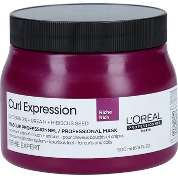 Vlasová regenerace L'ORÉAL CURL EXPRESSION MASKA PRO VLASY S VLOŽKAMI 500ML
