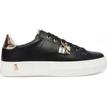 Patrizia Pepe sportovní boty z přírodní kůže černé barvy velikost 36