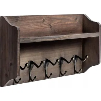 Věšák Šatní ramínko dřevěný DIKOM retro dřevo