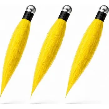 Umělá nástraha Hauzerovo peří Žluté 3 g - 3 ks