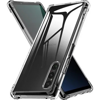 Pouzdro na mobilní telefon Zadní Kryt Pskom pro Sony XPERIA 1 V bezbarvý