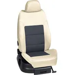 Autopotahy Volkswagen TOURAN / TOURAN /10.2010-09.2015, Touran (7 míst), KOŽENKA > OR 0013 (OR 0013 / Béžový koženkový bok)