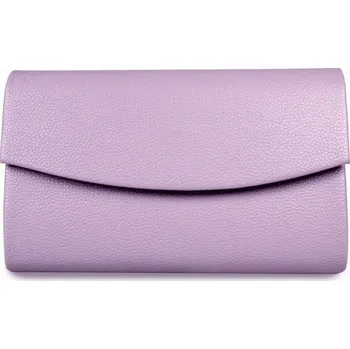 Kabelka Matné pevné hladké psaníčko 171 světlefialové (lila)