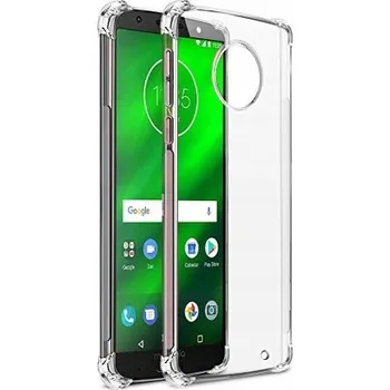 Pouzdro na mobilní telefon Zadní Kryt Pskom pro Motorola Moto G6 Plus bezbarvý