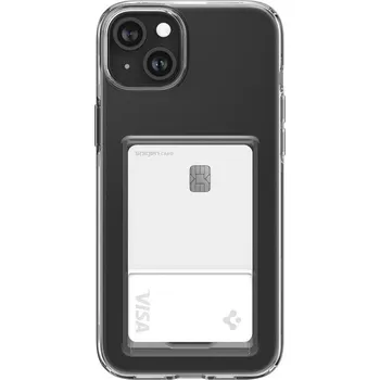 Pouzdro na mobilní telefon Zadní Kryt Spigen pro Apple iPhone 15 Plus bezbarvý