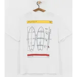 Hurley Kraft Sketch (white) XL, bílá