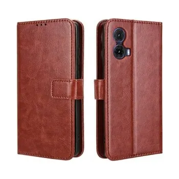 Pouzdro na mobilní telefon FLIPOVÉ POUZDRO PRO MOTOROLA MOTO G85 POUZDRO EKO KŮŽE OBAL