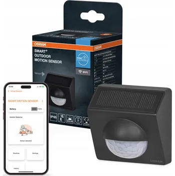 OSRAM SMART+ WIFI venkovní pohybový senzor v antracitové barvě