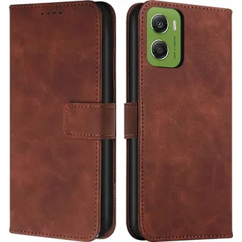 Pouzdro na mobilní telefon Pouzdro Kožené peněženkové SKLO pro Motorola Moto G06 / G06 Powe