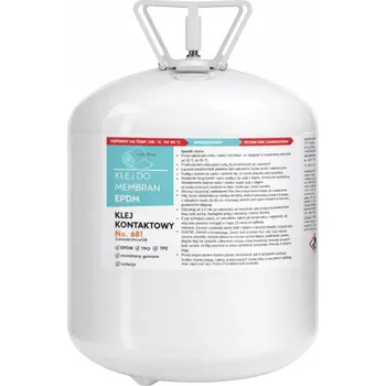 Průmyslové lepidlo Lepidlo na EPDM membrány a izolační fólie ve spreji, bezpečné v 22L nádobě