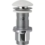 BLOK umyvadlová výpust 5/4“, click-clack, zátka leštěný bílý mramor 2401-921