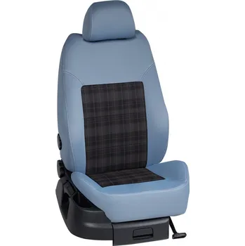 Potah sedadla Autopotahy Volkswagen CRAFTER / CRAFTER /2017->, CRAFTER (8 míst), KOMFORT > OR 0408 (OR 0408 / Světle modrý bok)