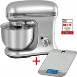 Planetární kuchyňský robot ProfiCook PC-KM 1222 W stříbrný + váha