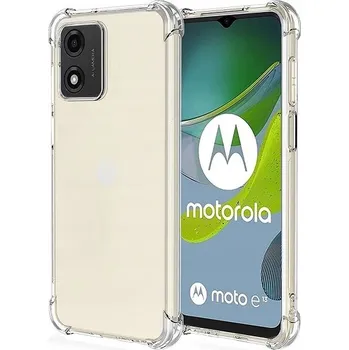 Pouzdro na mobilní telefon Zadní Kryt Pskom pro Motorola Moto E13 bezbarvý
