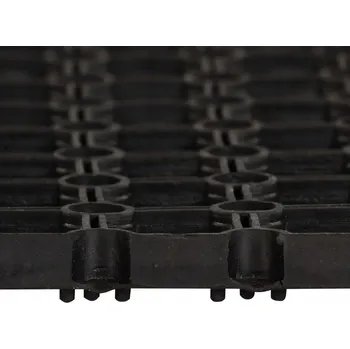 Gumová rohožka před dveře, hotová, 100 x 23 cm