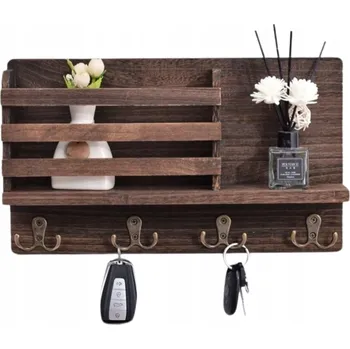 Věšák Šatní ramínko dřevěný DIKOM borovice