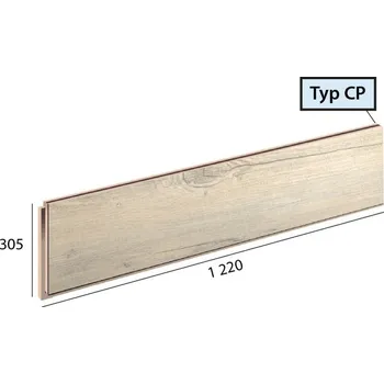 BRASED Ecoline Step CP - 9503 Borovice bílá rustikal