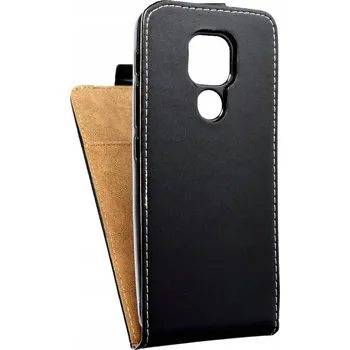Pouzdro na mobilní telefon Flipové pouzdro Flexi pro Motorola Moto G9 Play, černé