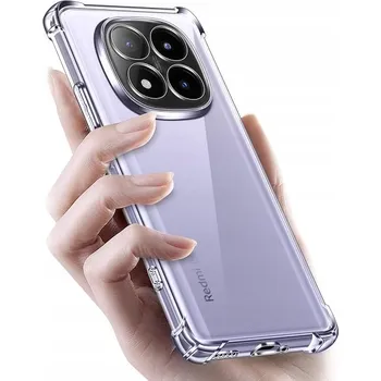 Pouzdro na mobilní telefon Zadní Kryt Pskom pro Xiaomi, Redmi Note 14 Pro+ 5G bezbarvý