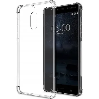 Pouzdro na mobilní telefon Zadní Kryt Pskom pro Nokia 6 bezbarvé