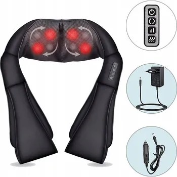 IP kamera MASÁŽNÍ PŘÍSTROJ NA KRK, ŠÍJI A ZÁDA POLŠTÁŘ S FUNKCÍ TEPLA PRO DOMÁCÍ POUŽITÍ