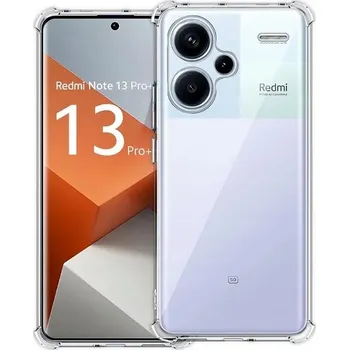 Pouzdro na mobilní telefon Zadní Kryt Pskom pro Xiaomi Redmi Note 13 Pro+ bezbarvý