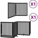 Dřevěná bezpečnostní zábrana VidaXL 480 x 90 cm